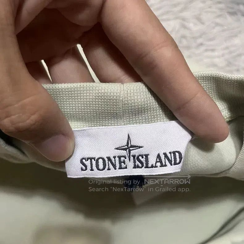 Stone Island Stone Island Round Neck Basic Sweatshirt Avocado Green Size US L / EU 52-54 / 3 - 4 Thumbnail