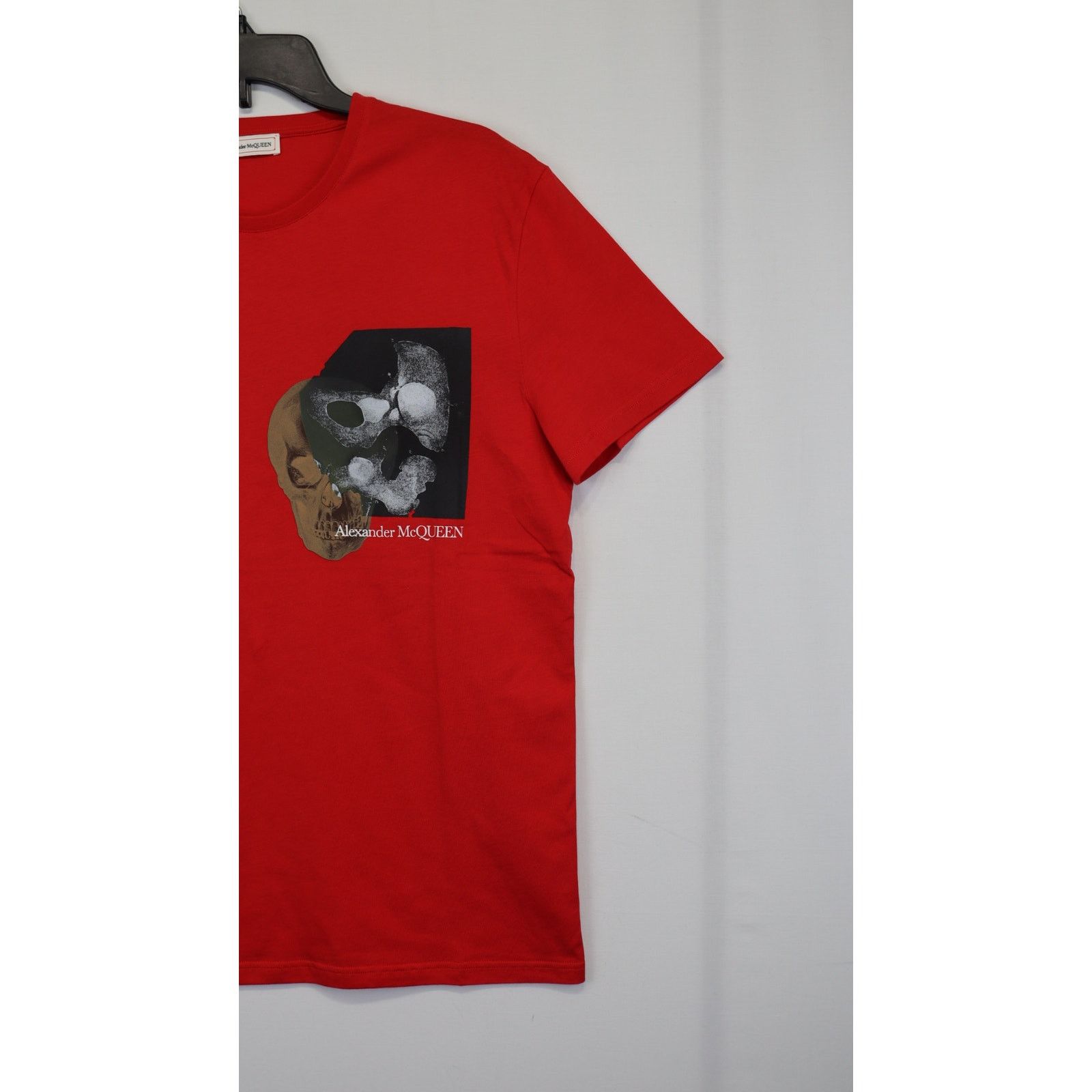 Alexander McQueen o1rshd1 ***Defective / T-Shirt in Red Size US S / EU 44-46 / 1 - 2 Thumbnail