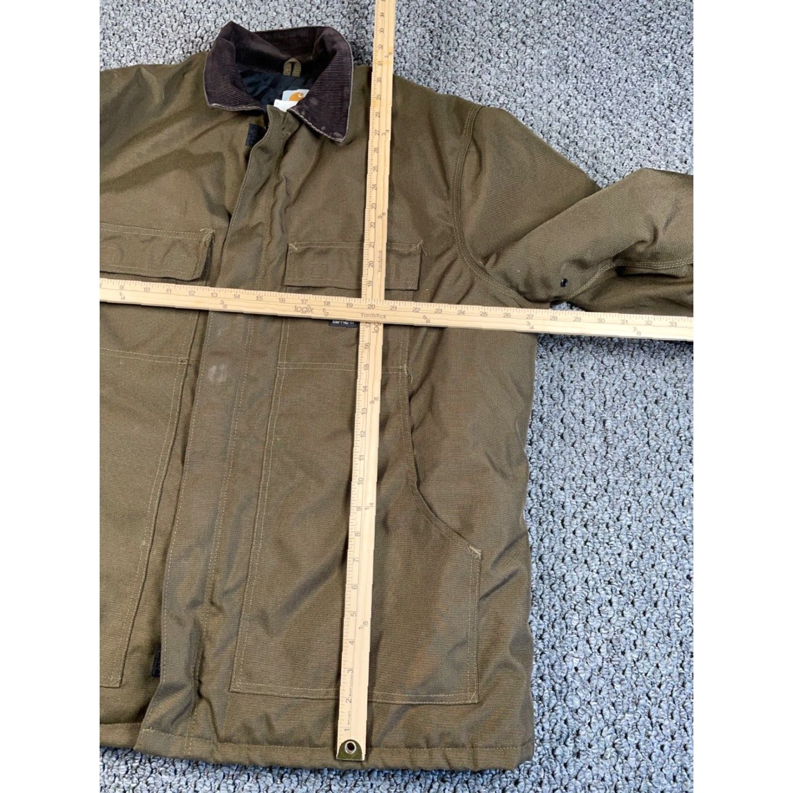 Carhartt Carhartt Extreme Arctic Quilted Jacket Adult XL Bark Green Full Zip C55 BRK Size US XL / EU 56 / 4 - 5 Thumbnail
