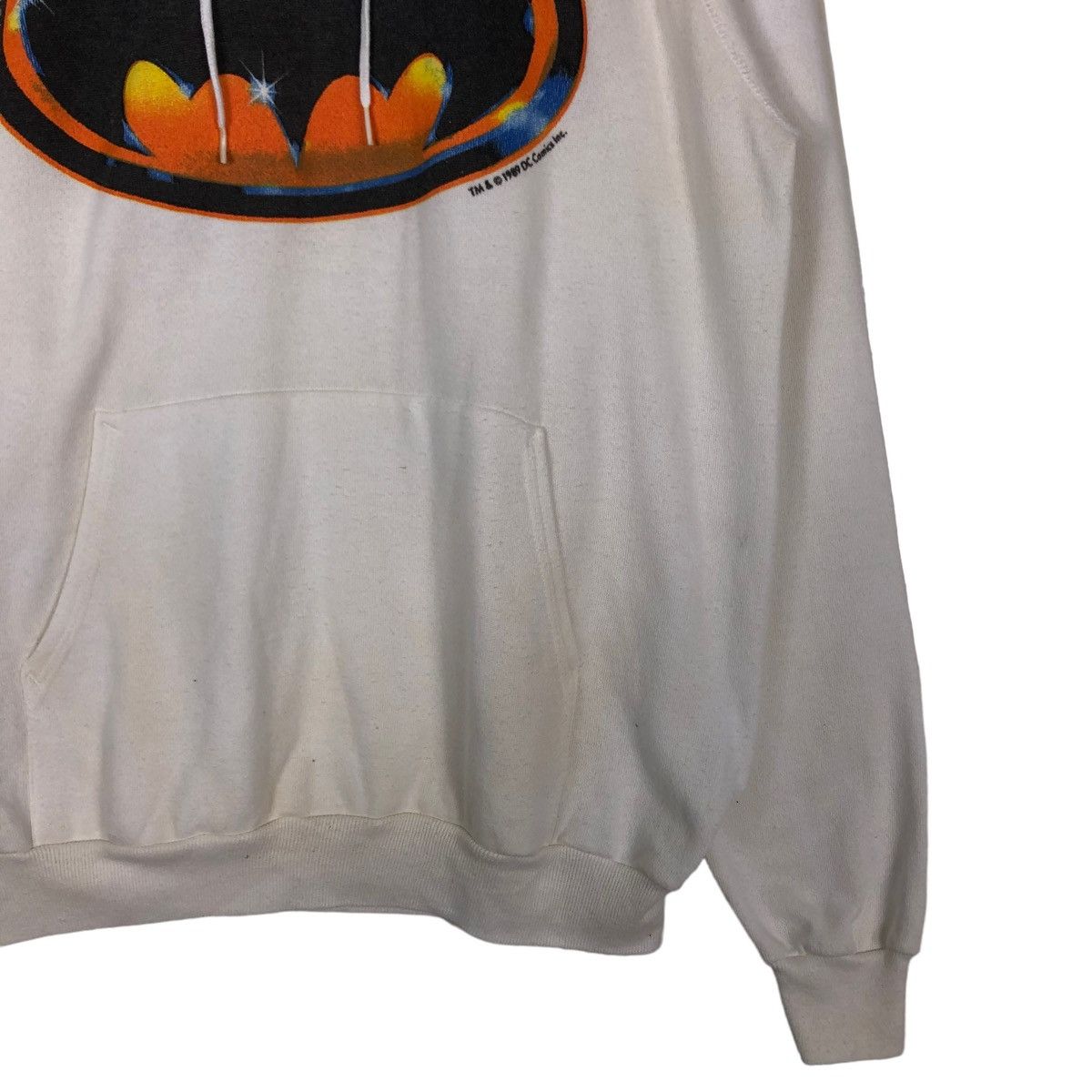 Vintage 🔥VINTAGE 1989 BATMAN HOODIE BIG LOGO DC COMIC USA Size US L / EU 52-54 / 3 - 5 Thumbnail