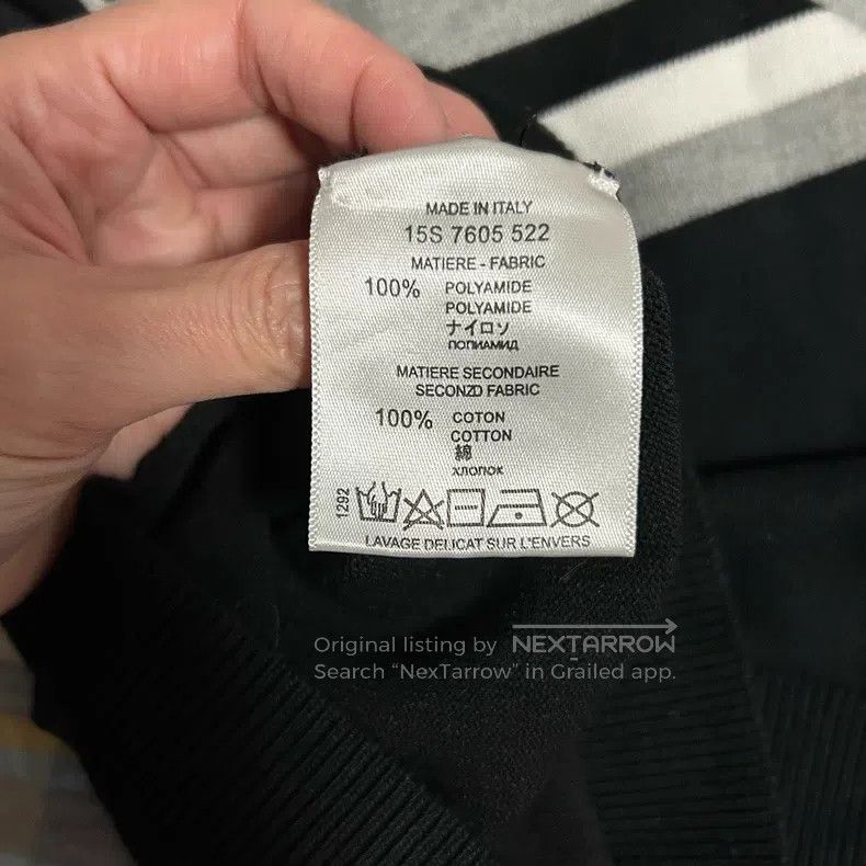 Givenchy Givenchy Rottweiler Striped Knit Sweatshirt Size US XS / EU 42 / 0 - 7 Thumbnail