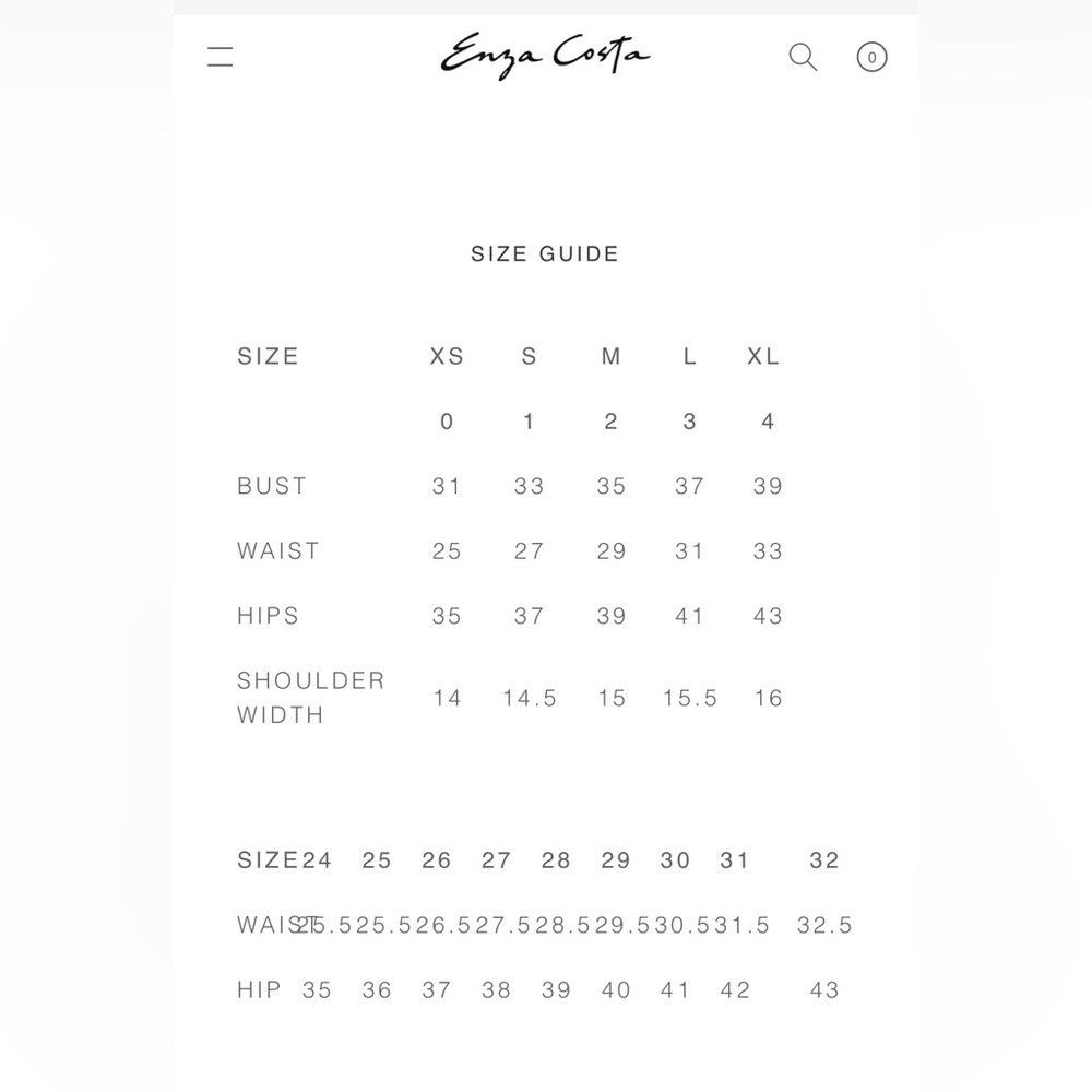 Enza Costa ENZA COSTA FRENCH LINEN HIGH-RISE WID LEG TROUSER PANTS Size 27" / US 4 / IT 40 - 11 Thumbnail
