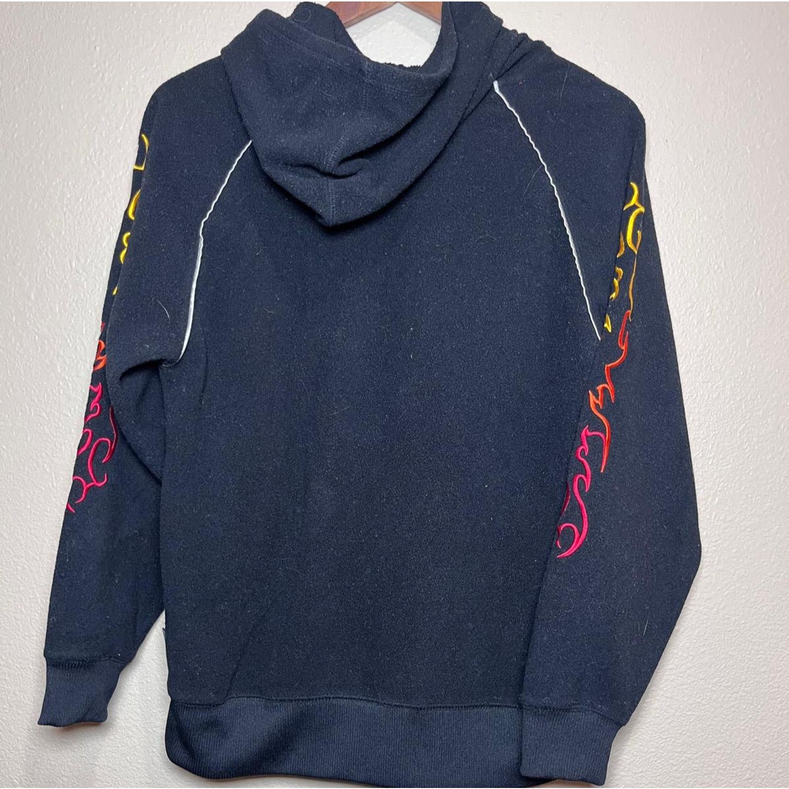Other Old Navy Flame Graphic Hoodie – Black Size M Size US M / EU 48-50 / 2 - 2 Thumbnail