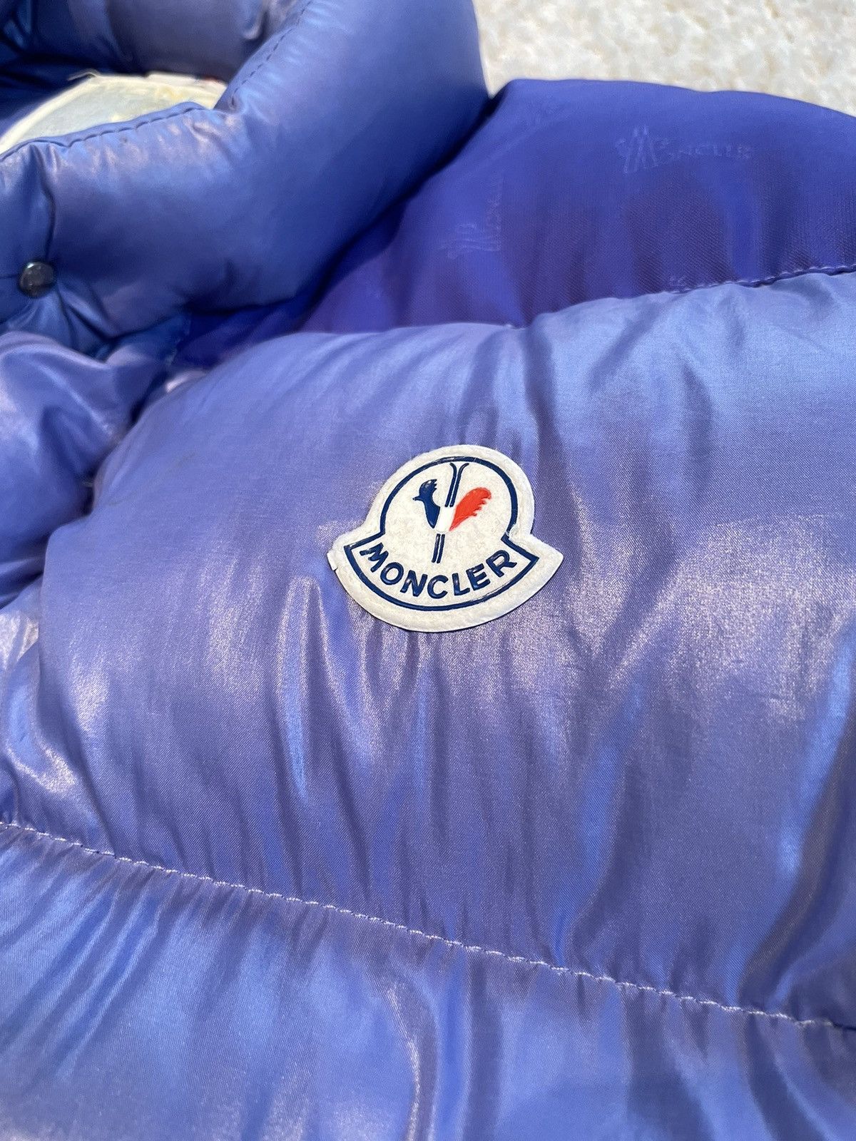 Moncler × Moncler Grenoble × Vintage 🩵 Moncler Grenoble Baby Blue Rare Puffer Jacket Vintage S.3 Size US L / EU 52-54 / 3 - 5 Thumbnail