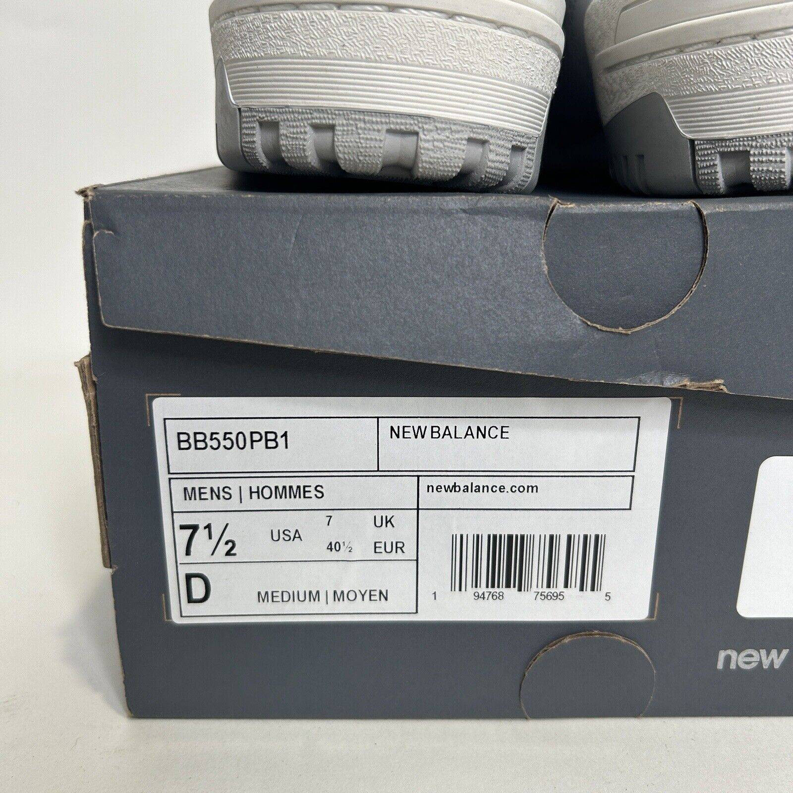 New Balance New Balance 550 “White Grey” 2024 Size US 7.5 / EU 40-41 - 5 Thumbnail