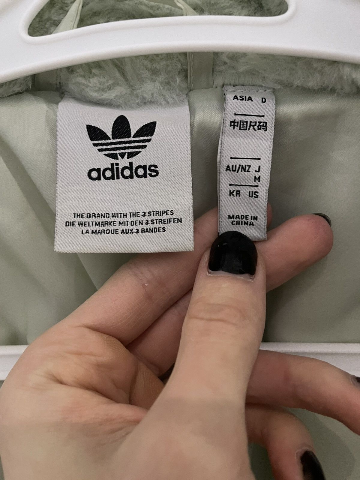 Adidas Adidas japan exclusive mint green faux fur jacket Size L / US 10 / IT 46 - 5 Thumbnail