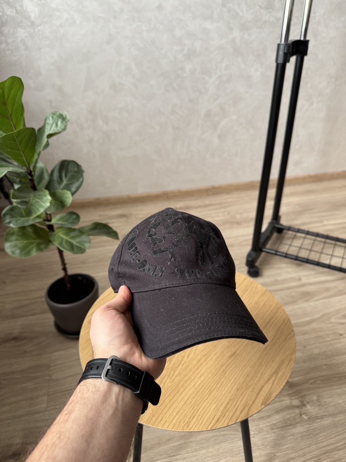 Diesel Vintage Y2K Diesel Logo Cap Hat Size ONE SIZE - 3 Thumbnail