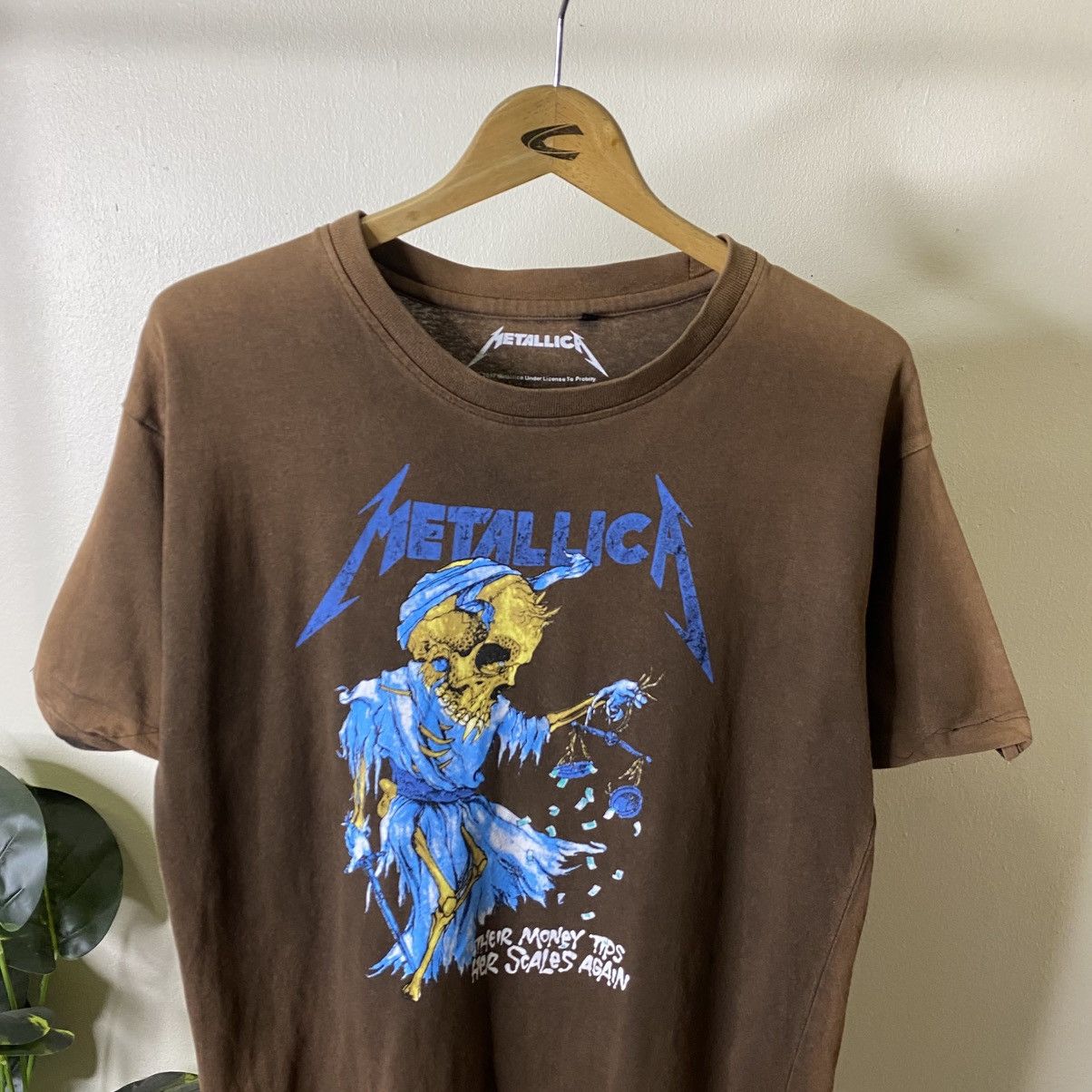 Metallica Metallica Pushead Faded T Shirt Official Reissue Size US M / EU 48-50 / 2 - 2 Thumbnail