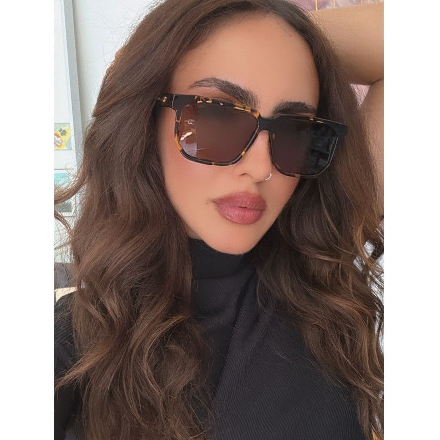 Bottega Veneta NEW Bottega Veneta BV1033S Unisex Havana Brown Sunglasses Size ONE SIZE - 1 Thumbnail