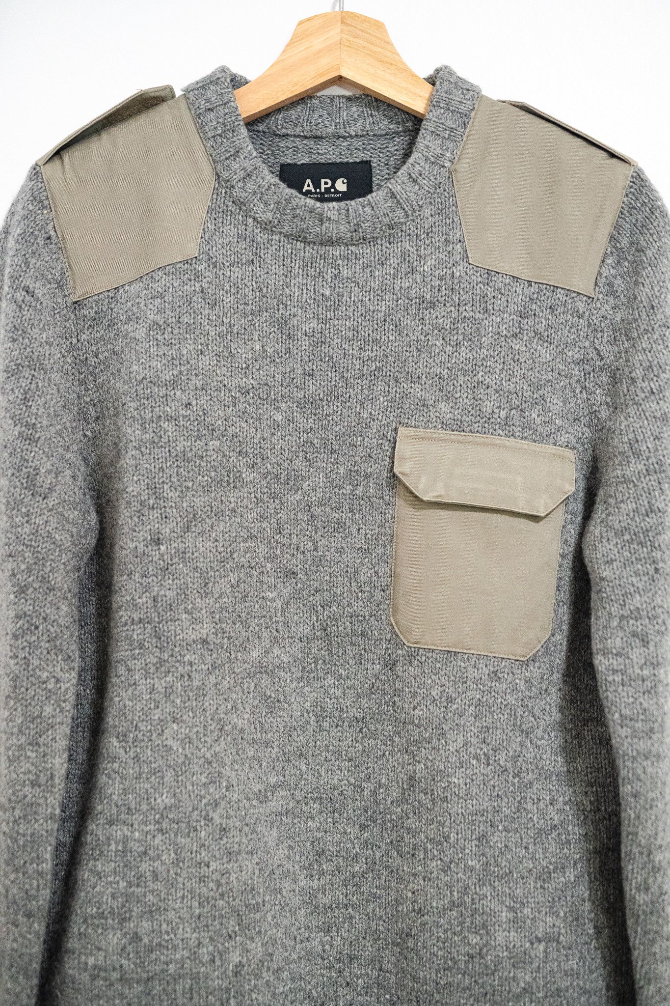 A.P.C. A.P.C X Carhartt Commando Sweater Size US M / EU 48-50 / 2 - 4 Thumbnail
