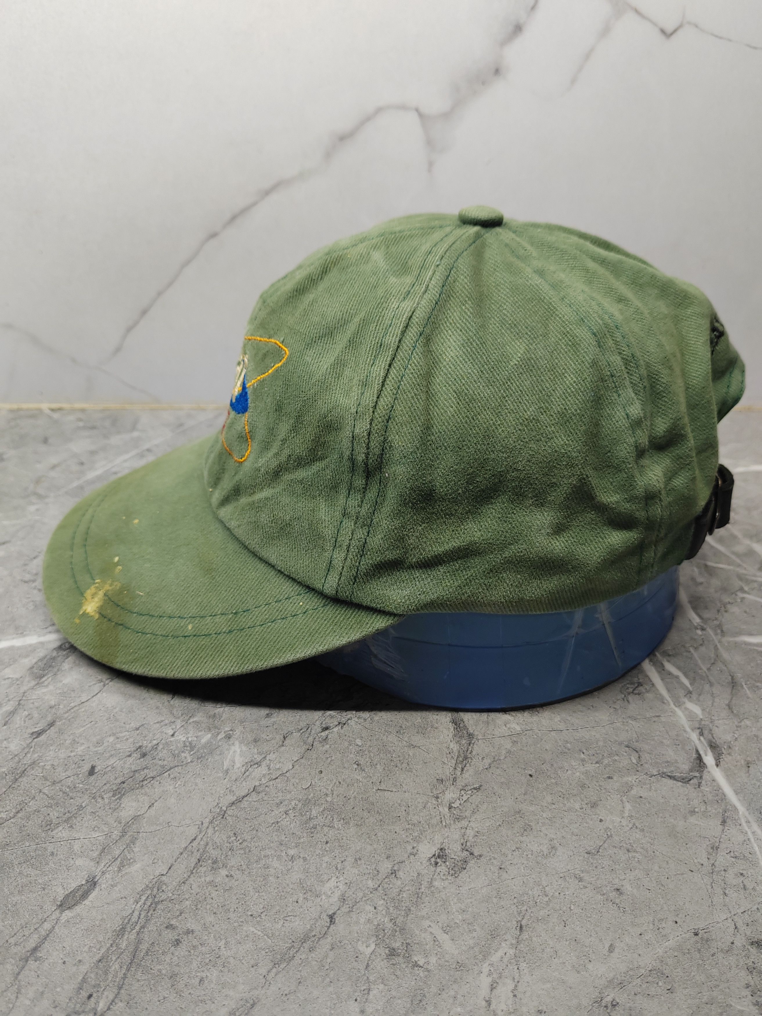 Japanese Brand Vintage Le Beat Molsom Dry Distressed Style Cap Hat Size ONE SIZE - 4 Thumbnail