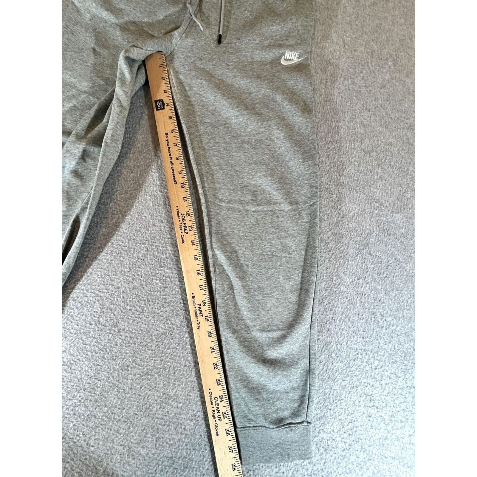 Nike Nike Pants Men S Gray Fleece Joggers Sweatpants Athletic Training Gym Size US 29 - 4 Thumbnail