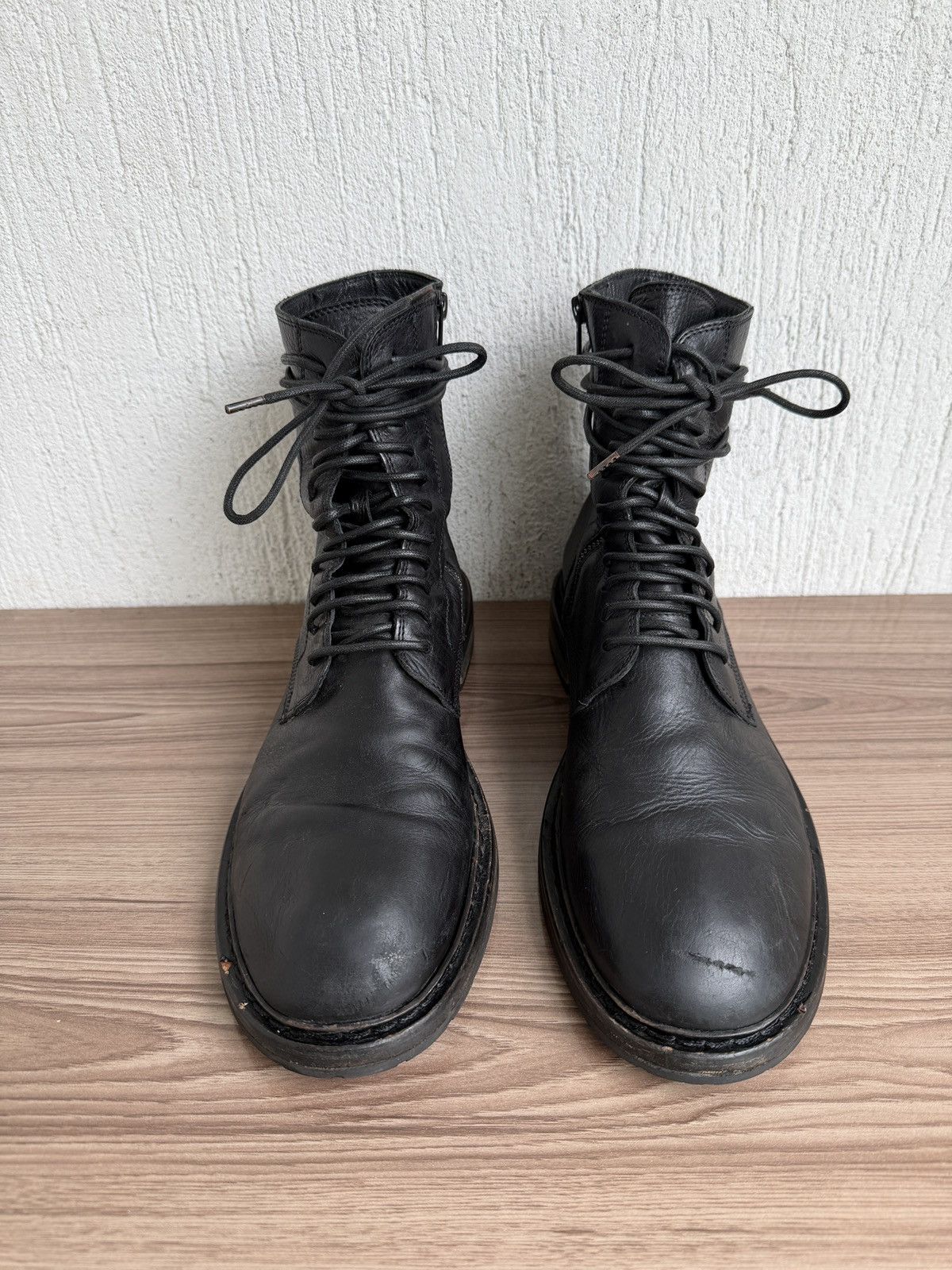 Ann Demeulemeester Lace up combat boots Size US 13 / EU 46 - 6 Thumbnail