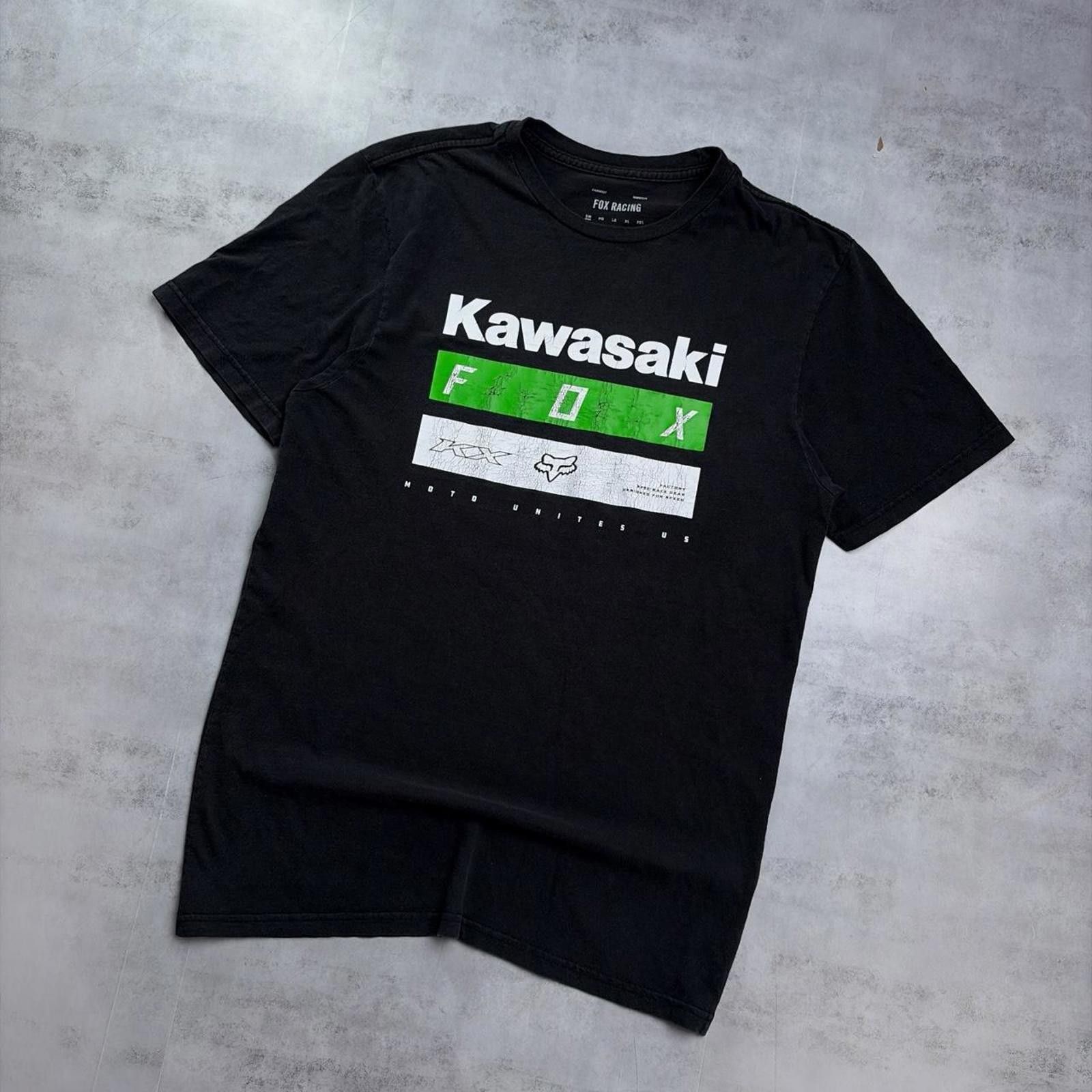 Fox Racing Y2K Black Fox Racing Grunge Skater T-Shirt Size US S / EU 44-46 / 1 - 2 Thumbnail