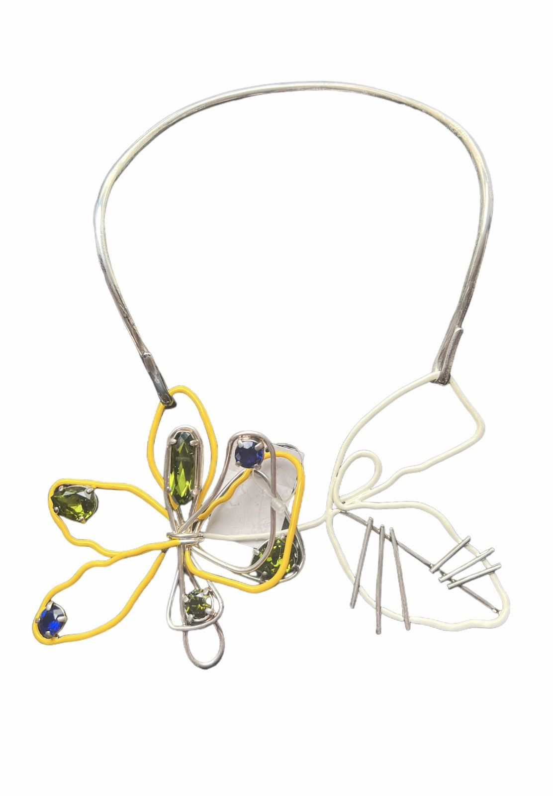 🔥 Rare! Maison Margiela Statement Necklace Crystal collar