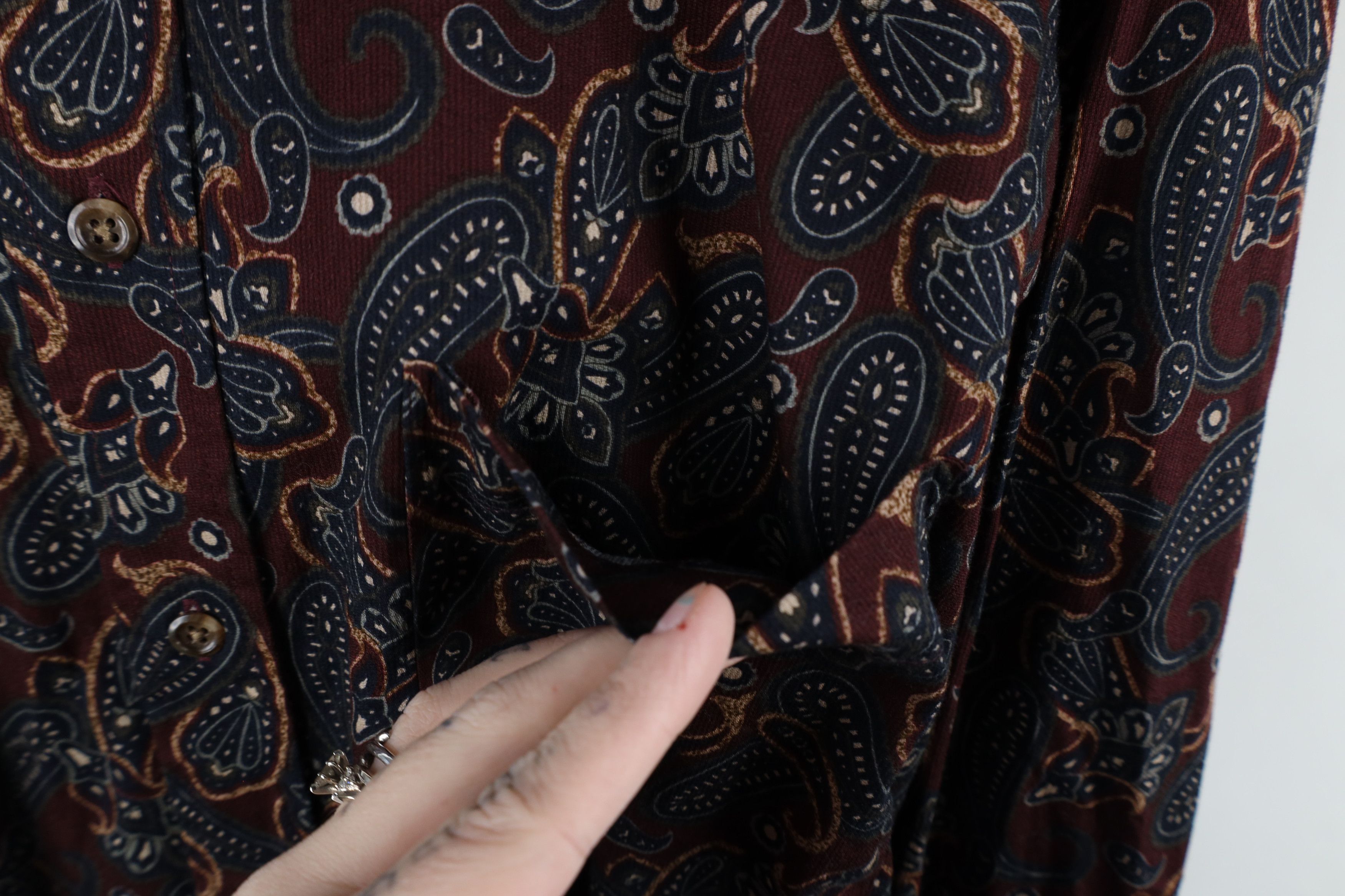 Vintage Vintage 90s Streetwear Collared Button Down Shirt Cotton Size US L / EU 52-54 / 3 - 4 Thumbnail