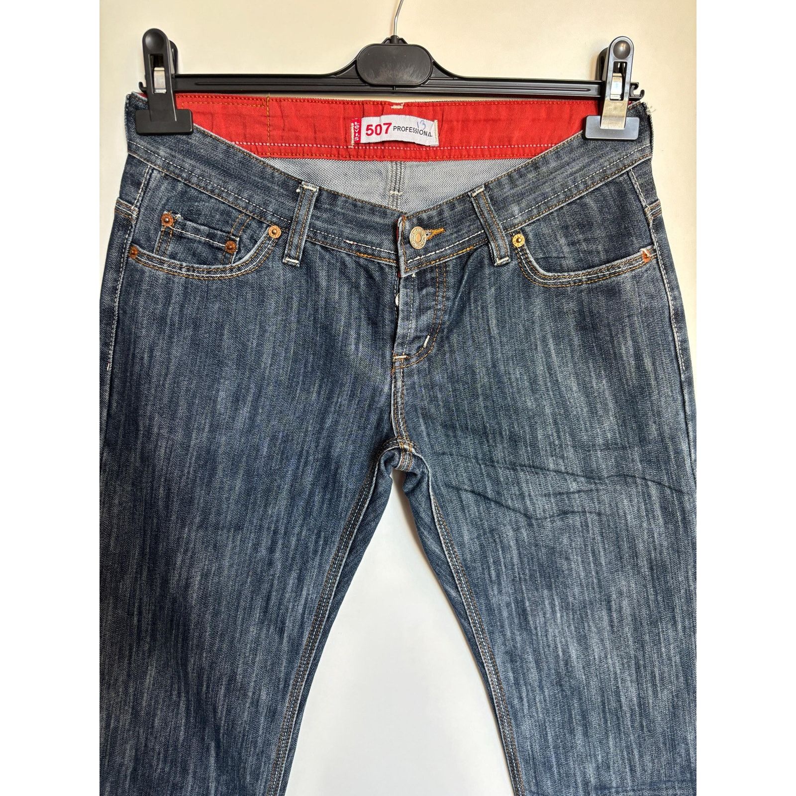 Levi's Levi’s 501 USA 1996 Jeans W31 L34 Red Waistband Button Fly Size US 31 - 4 Thumbnail