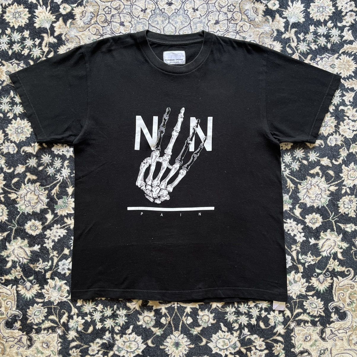 Number (N)ine Vintage Number (N)ine Japan “Pain-Skeleton Hand” Size US L / EU 52-54 / 3 - 1 Thumbnail