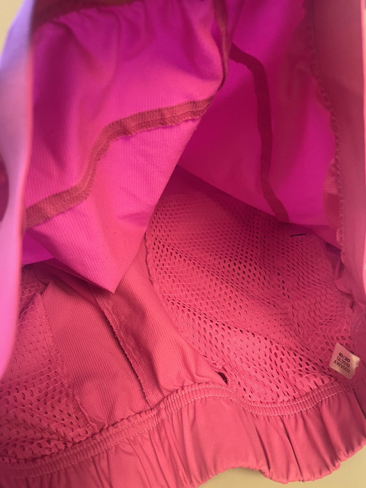 Adidas Women’s Adidas Hot Pink PrimeBlue Shorts Size XL Size 34" / US 12 / IT 48 - 8 Thumbnail