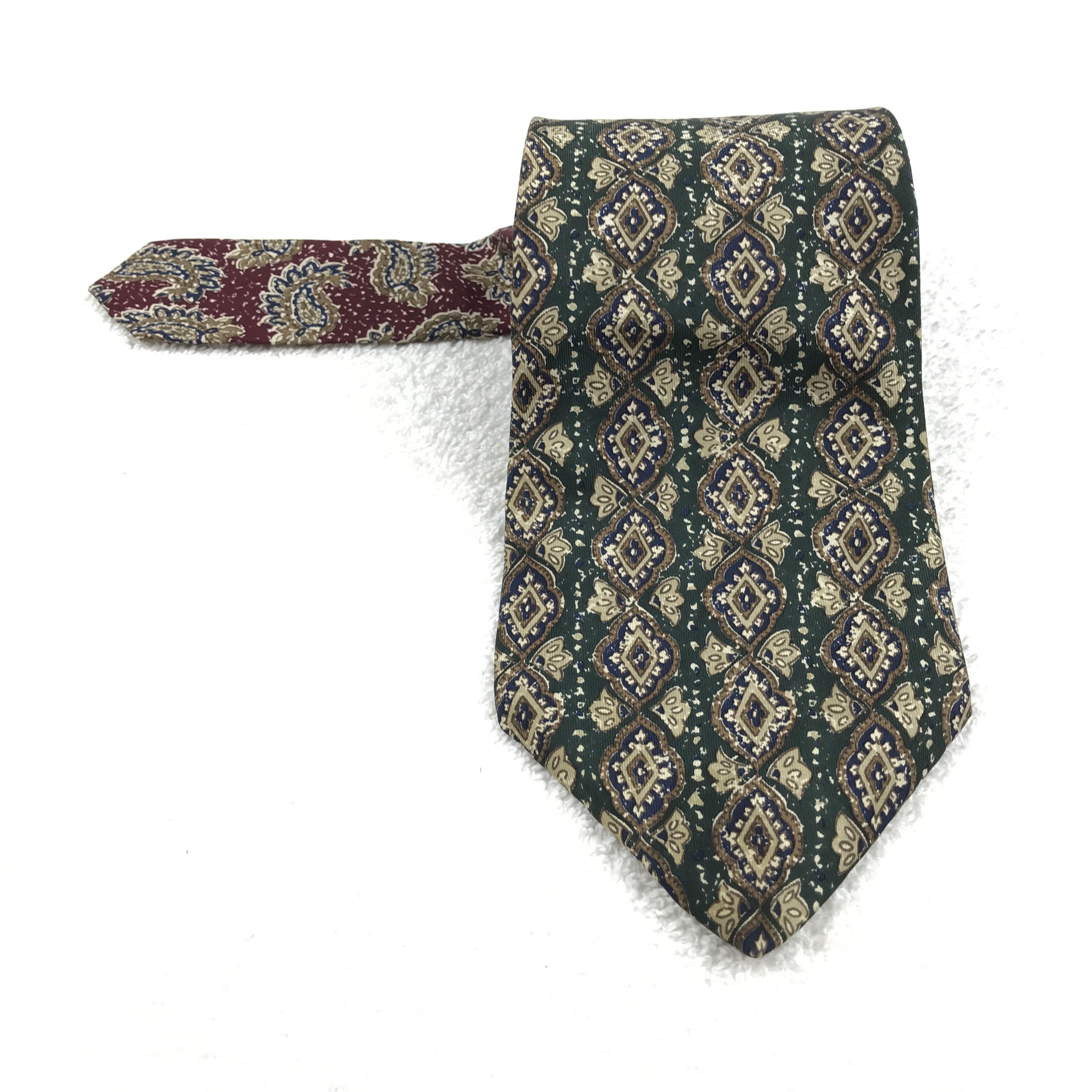 Issey Miyake × Tommy Hilfiger × Vintage Vintage Tommy Hilfiger Silk Necktie Size ONE SIZE - 1 Thumbnail