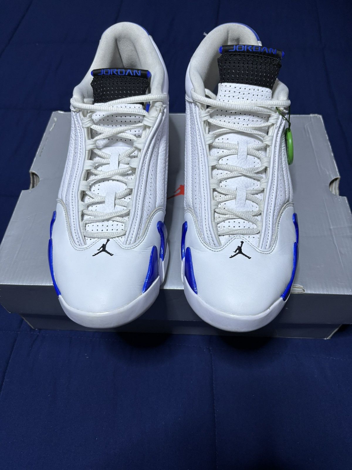 Jordan Brand Jordan 14 Retro Hyper Royal 2020 Size 13 Size US 13 / EU 46 - 1 Thumbnail