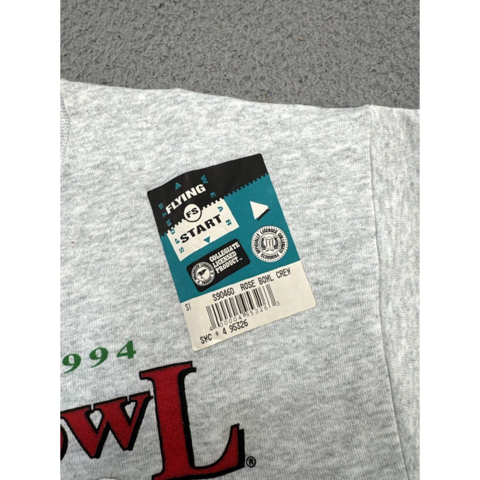 Fruit Of The Loom VINTAGE Wisconsin Badgers Sweatshirt Men's Size M 1994 90s NEW UCLA Rose Bowl Size US M / EU 48-50 / 2 - 3 Thumbnail