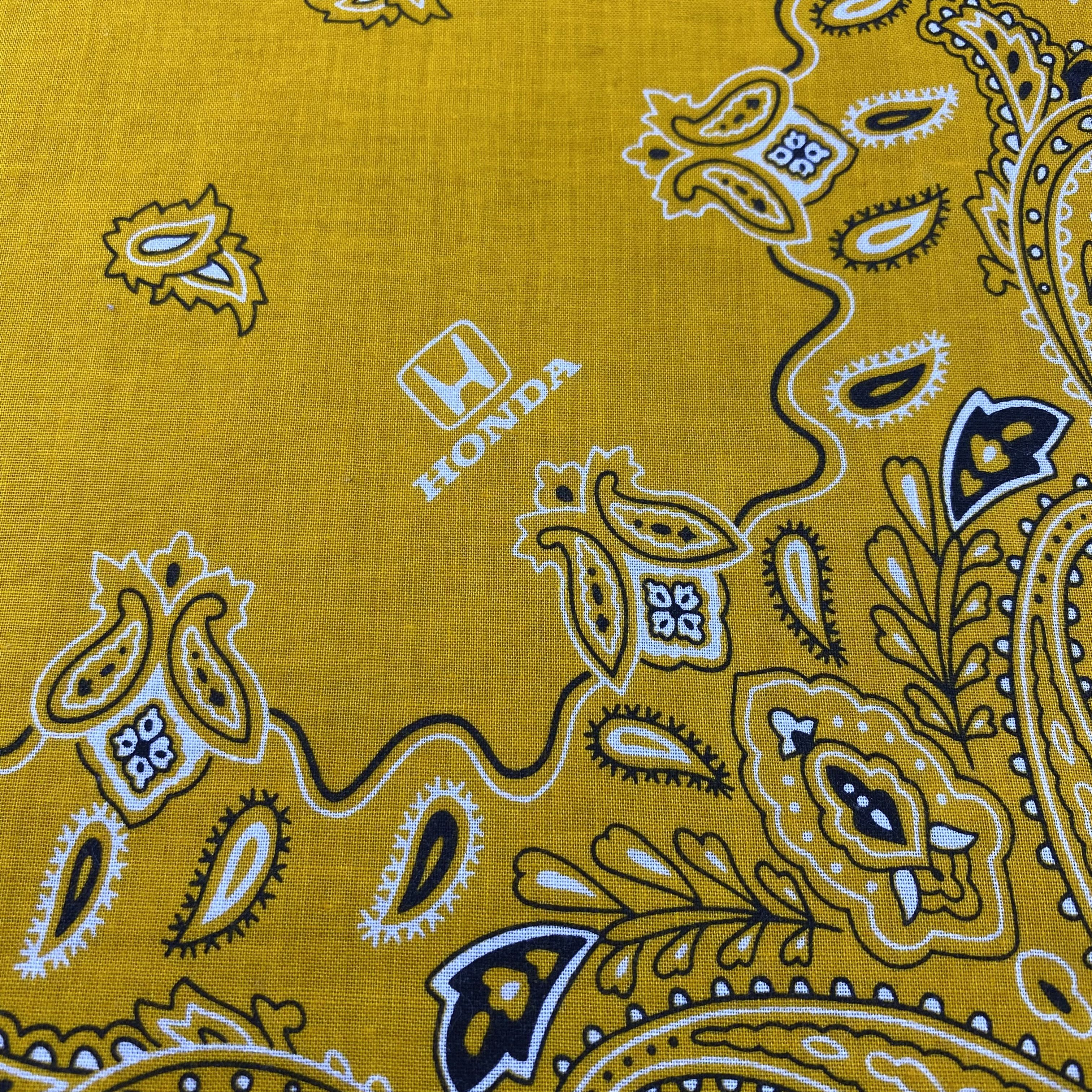 Japanese Brand Paislee Honda Handkerchief / Bandana / Neckerchief-B1421 Size ONE SIZE - 7 Thumbnail