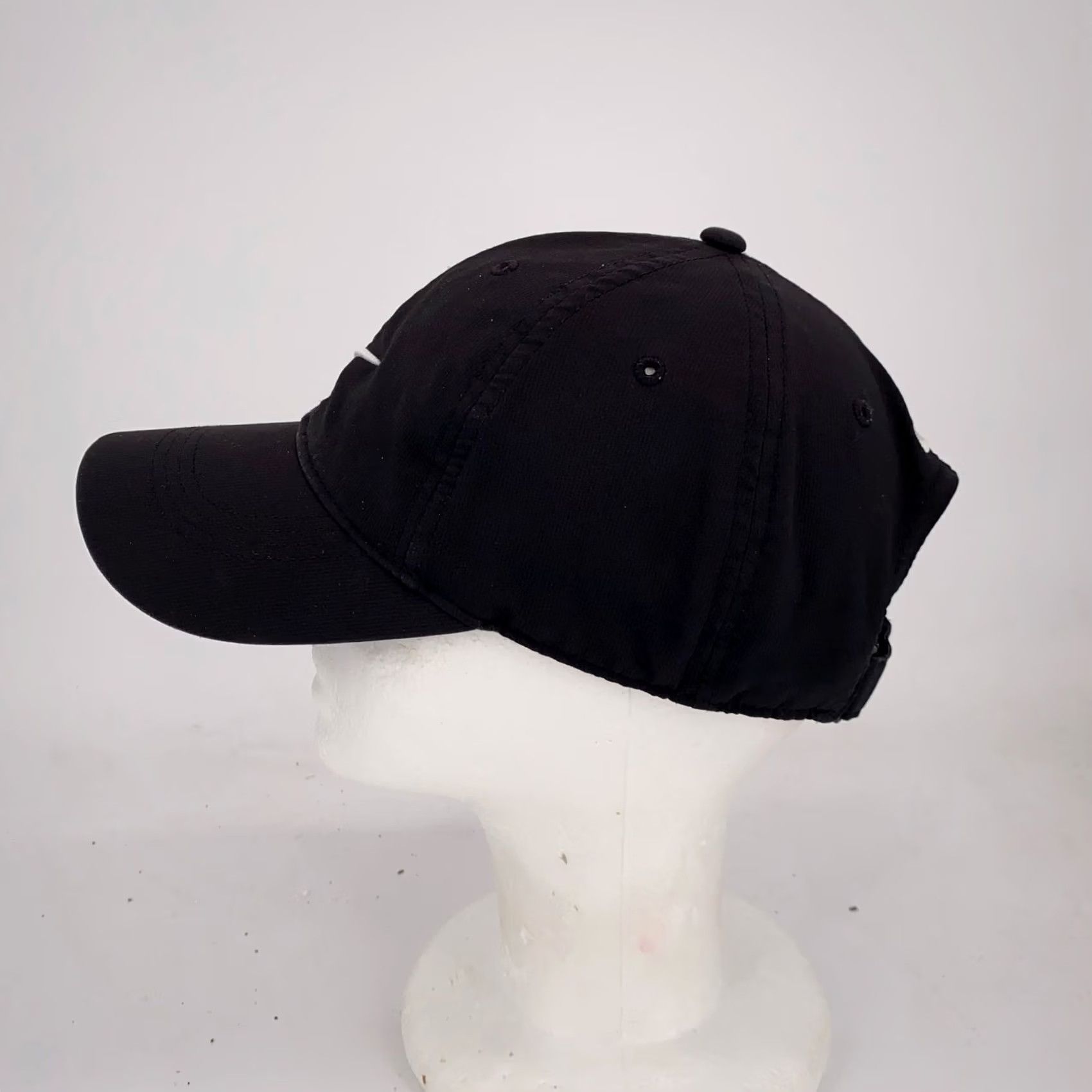 Nike Nike Hat Cap Strap Back Black Legacy91 Dri-FIT Mens Golf Size ONE SIZE - 4 Thumbnail