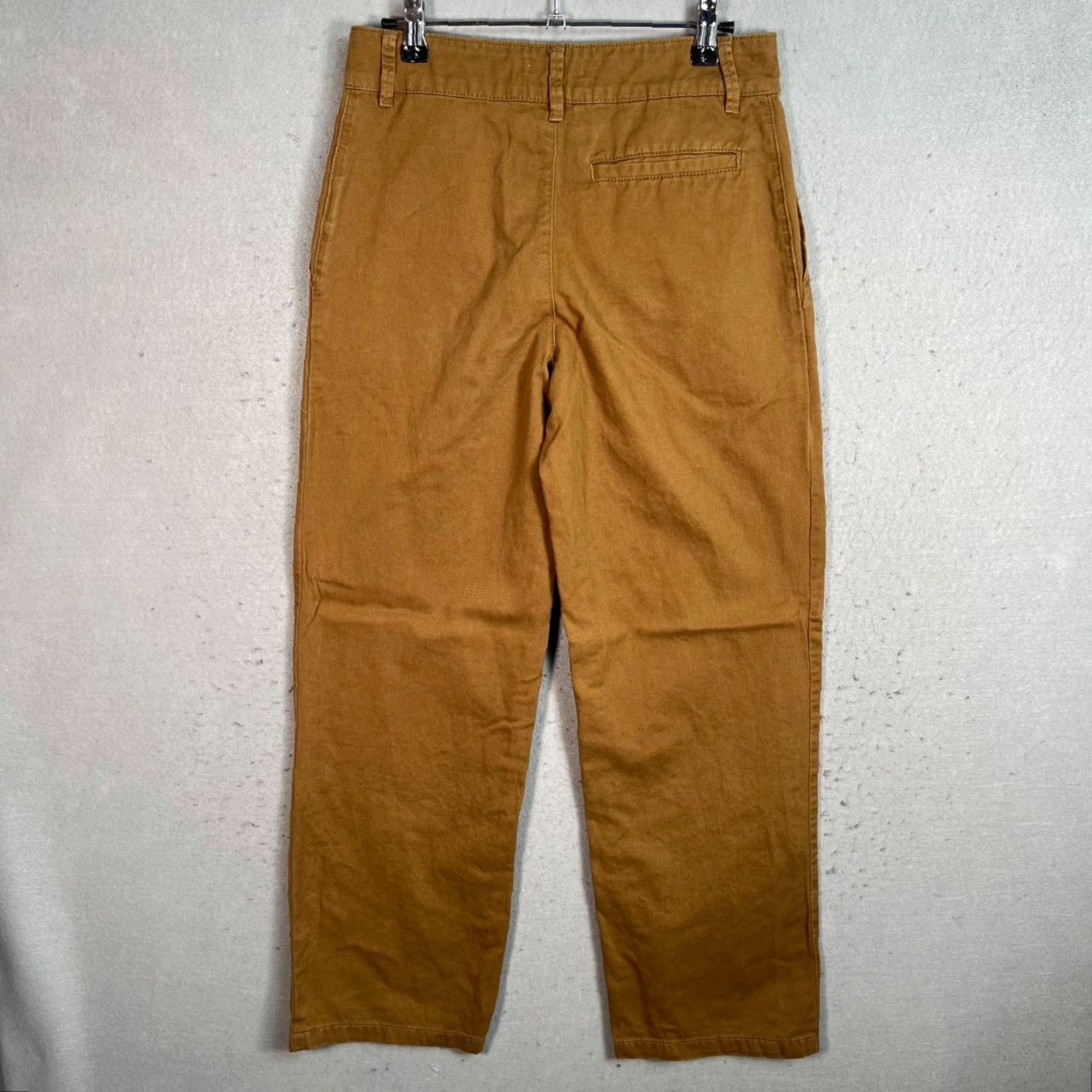 Urban Outfitters VINTAGE Urban Outfitters Chino Pants Womens Straight Leg 0 28in Inseam Tan Cotton Size 25" / US 0 / IT 36 - 2 Thumbnail