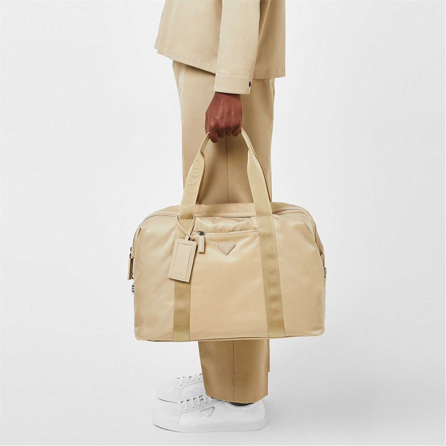 Prada PRADA Stretch Drill Trousers - L Size US 36 / EU 52 - 3 Thumbnail