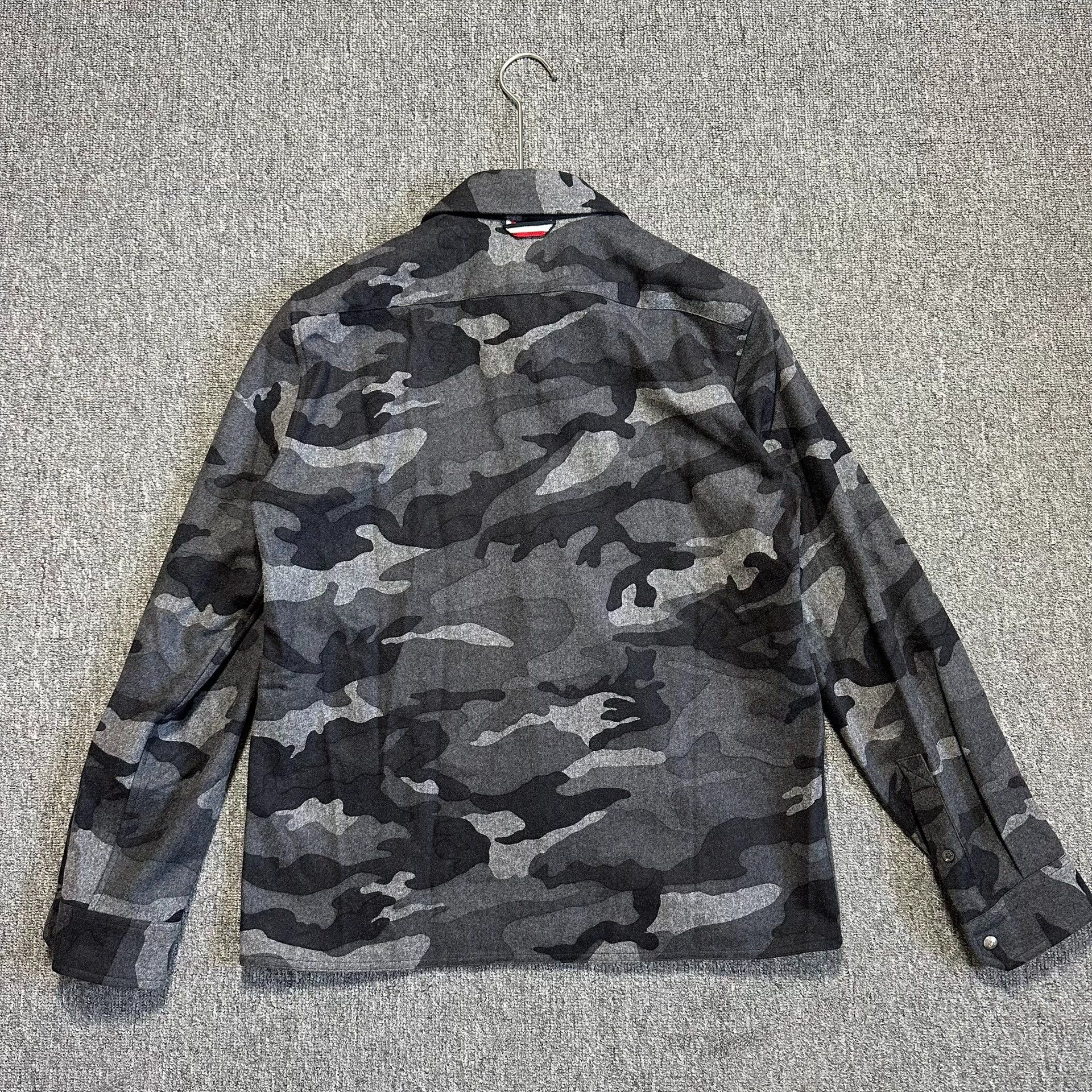 Moncler Genius Moncler Thom Browne Camouflage Wool Jacket Size US M / EU 48-50 / 2 - 4 Thumbnail