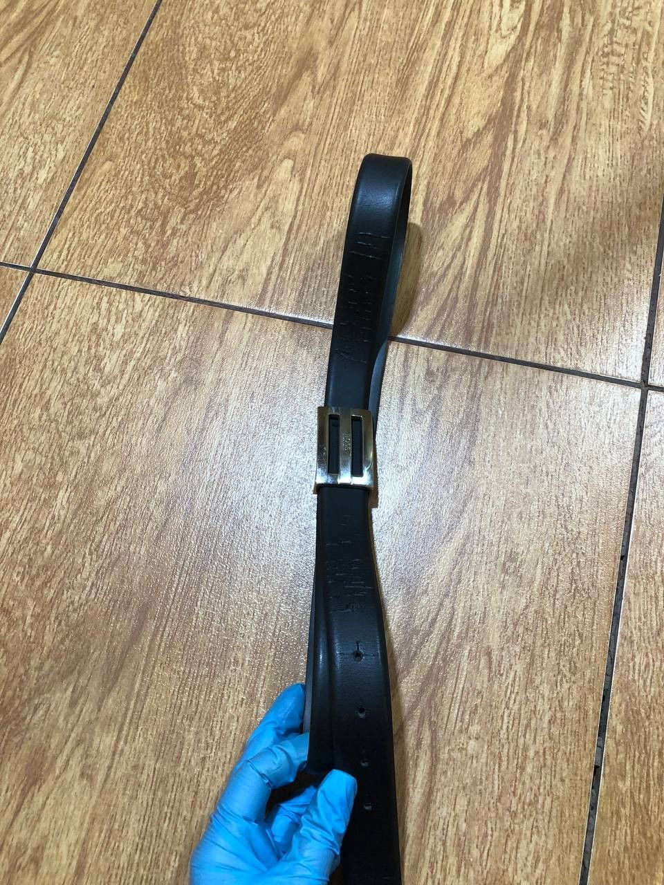 Hugo Boss HUGO BOSS LEATHER BELT Black Size ONE SIZE - 8 Thumbnail