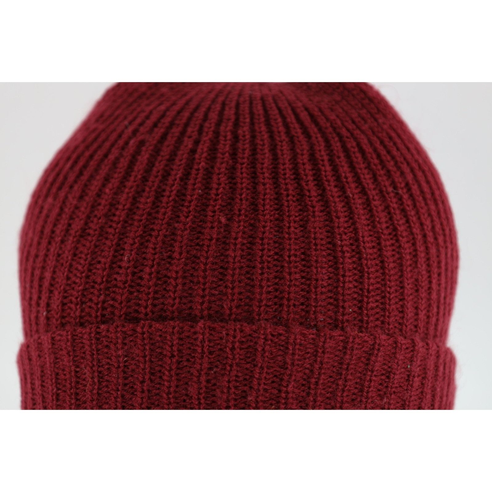 Vintage Vintage 90s Streetwear Chunky Ribbed Knit Winter Beanie Size ONE SIZE - 2 Thumbnail