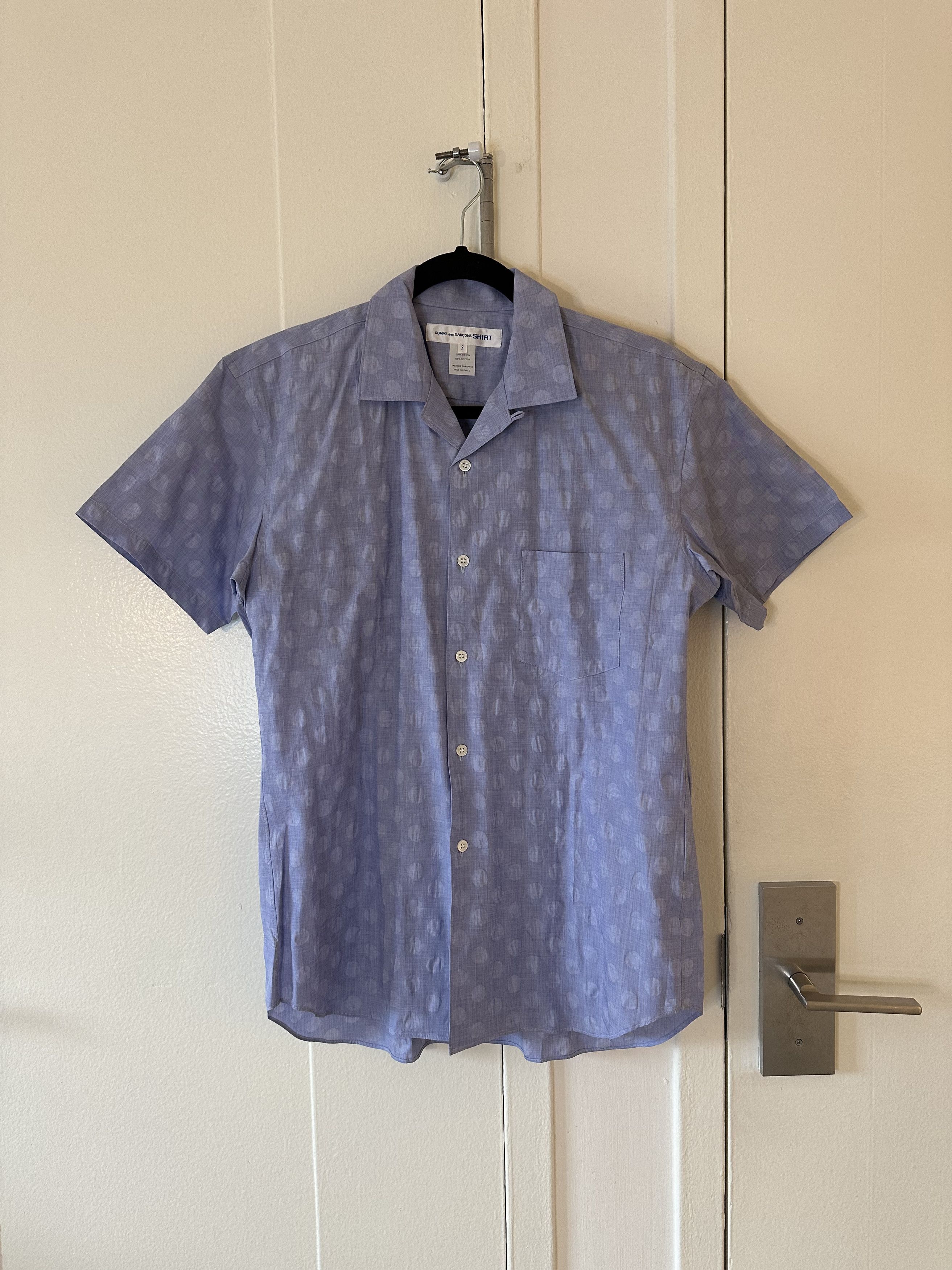 Comme des Garcons Comme des Garçons Camp Collar Short Sleeve Button Up Size US S / EU 44-46 / 1 - 2 Thumbnail