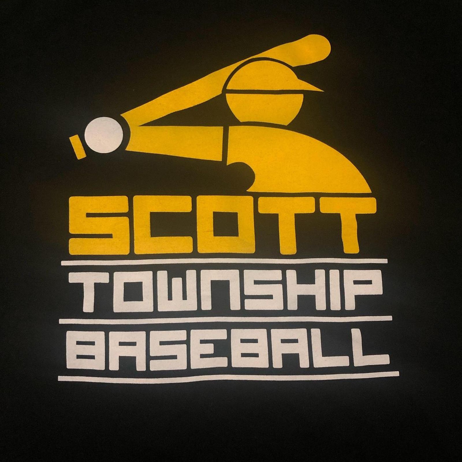 Gildan Men’s Black ‘Scott Township Baseball’ Graphic Number Tee Size US M / EU 48-50 / 2 - 3 Thumbnail
