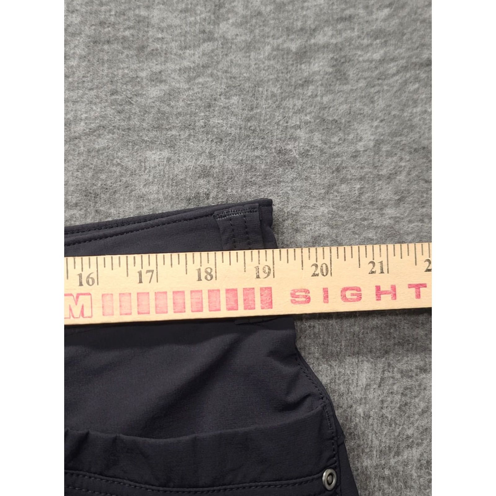Vintage Duluth Trading Flexpedition Pants Womens 18W 31 Inseam Bootcut Regular Rise Mid Black Nylon Spandex Pockets Cargo Size 40" / US 18 - 3 Thumbnail