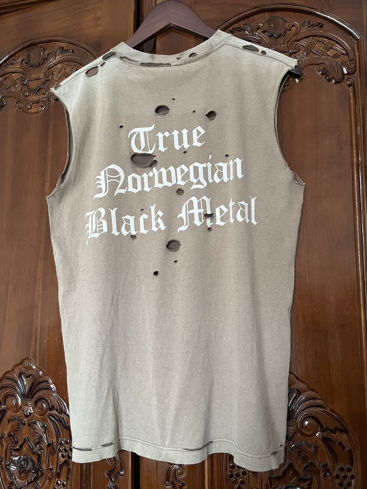 Band Tees Thrashed Sunfaded Darkthrone Sleeveless Size US M / EU 48-50 / 2 - 4 Thumbnail