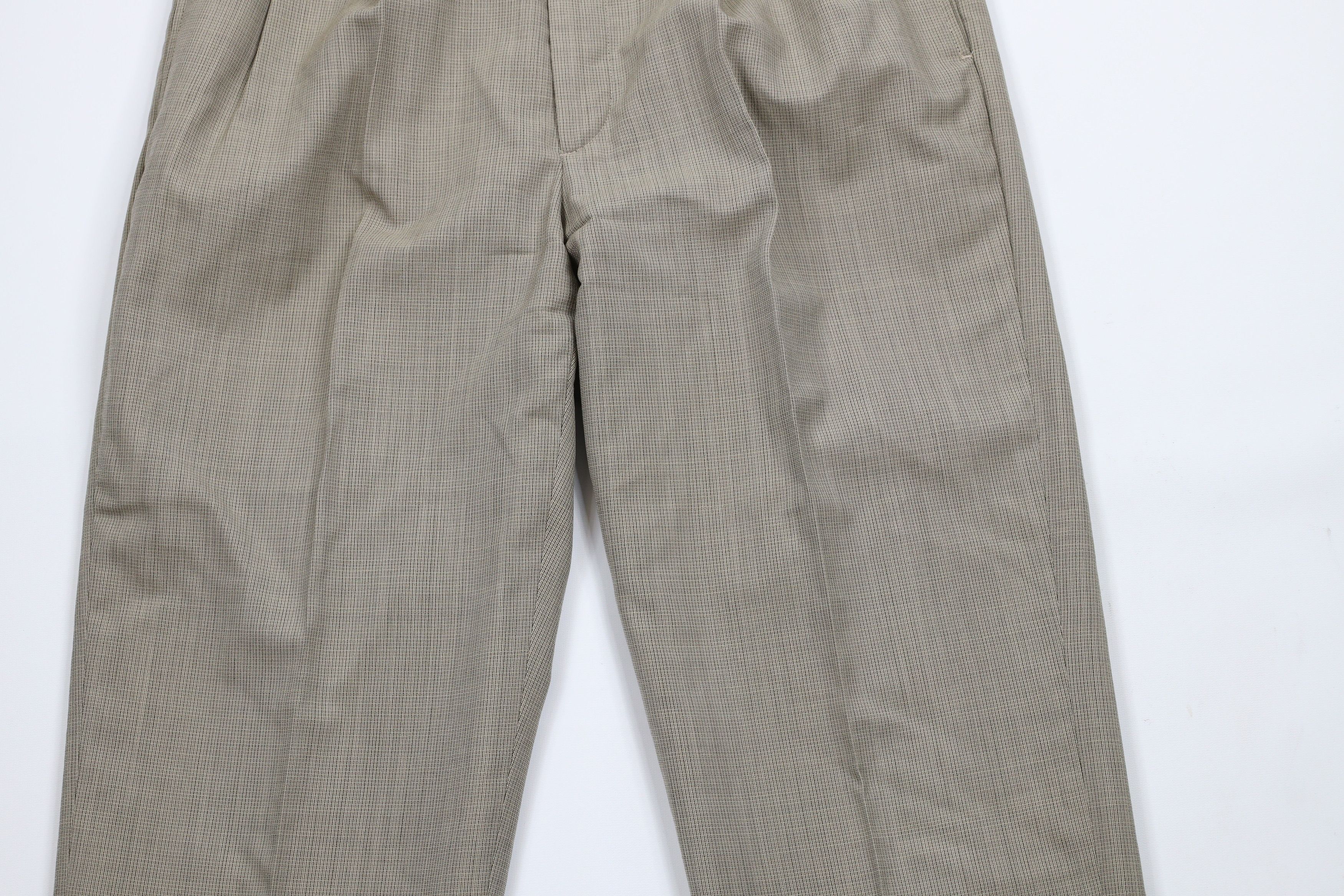 Lands' End × Vintage Vintage 90s Lands End Wool Pleated Cuffed Chino Pants USA Size US 34 / EU 50 - 3 Thumbnail