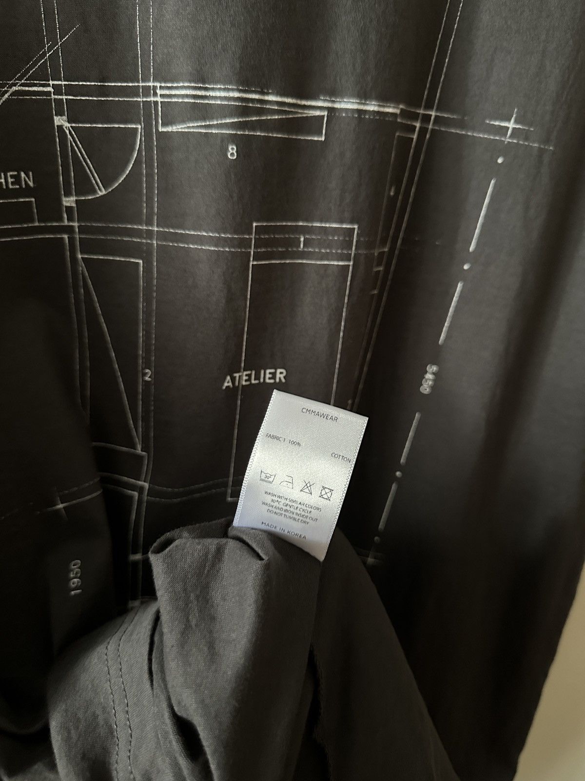 CMMAWEAR × Vuja De CMMAWEAR X VUJA DE gray tee Size US XL / EU 56 / 4 - 7 Thumbnail