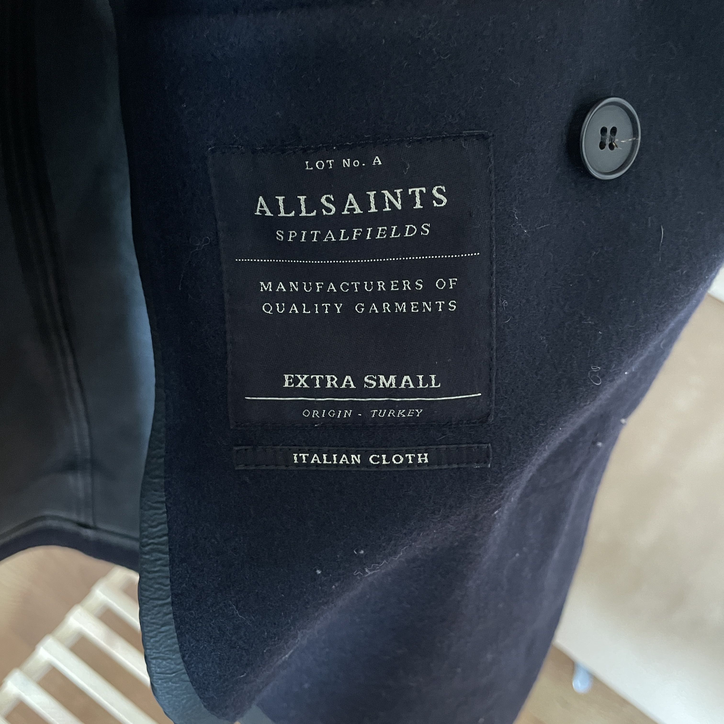 Allsaints Allsaints Wool Blend Cadogan Duffle Coat Size XS Size US XS / EU 42 / 0 - 15 Thumbnail