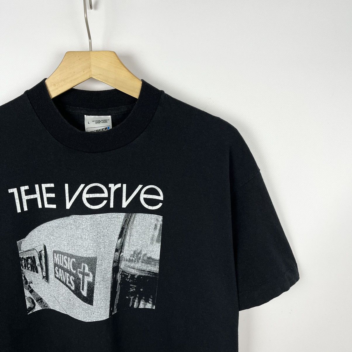 Band Tees Vintage The Verve Music Saves rock band tee 90’s Size US L / EU 52-54 / 3 - 2 Thumbnail