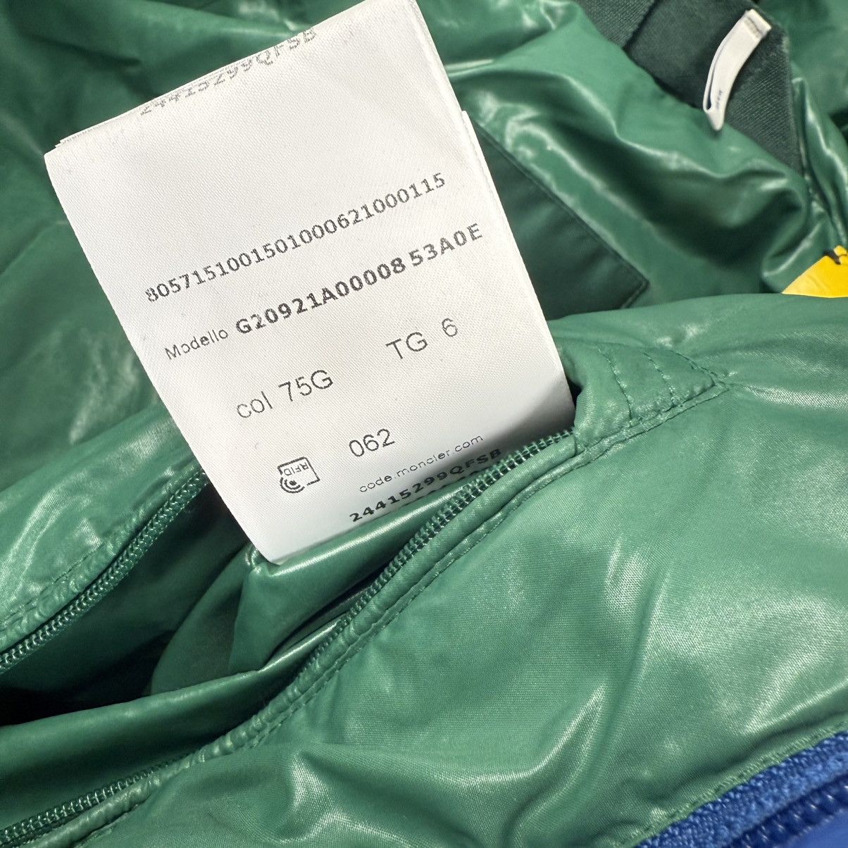 Moncler MONCLER Suginami Hooded Down ‘Blue’ Jacket Size US XL / EU 56 / 4 - 14 Thumbnail