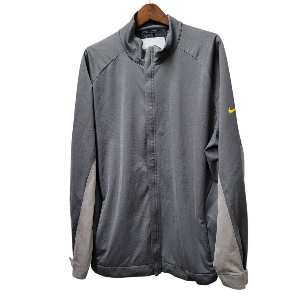 Nike Nike Golf Dri-FIT Full-Zip Long-Sleeves Jacket Gray Large Size US L / EU 52-54 / 3 - 2 Thumbnail