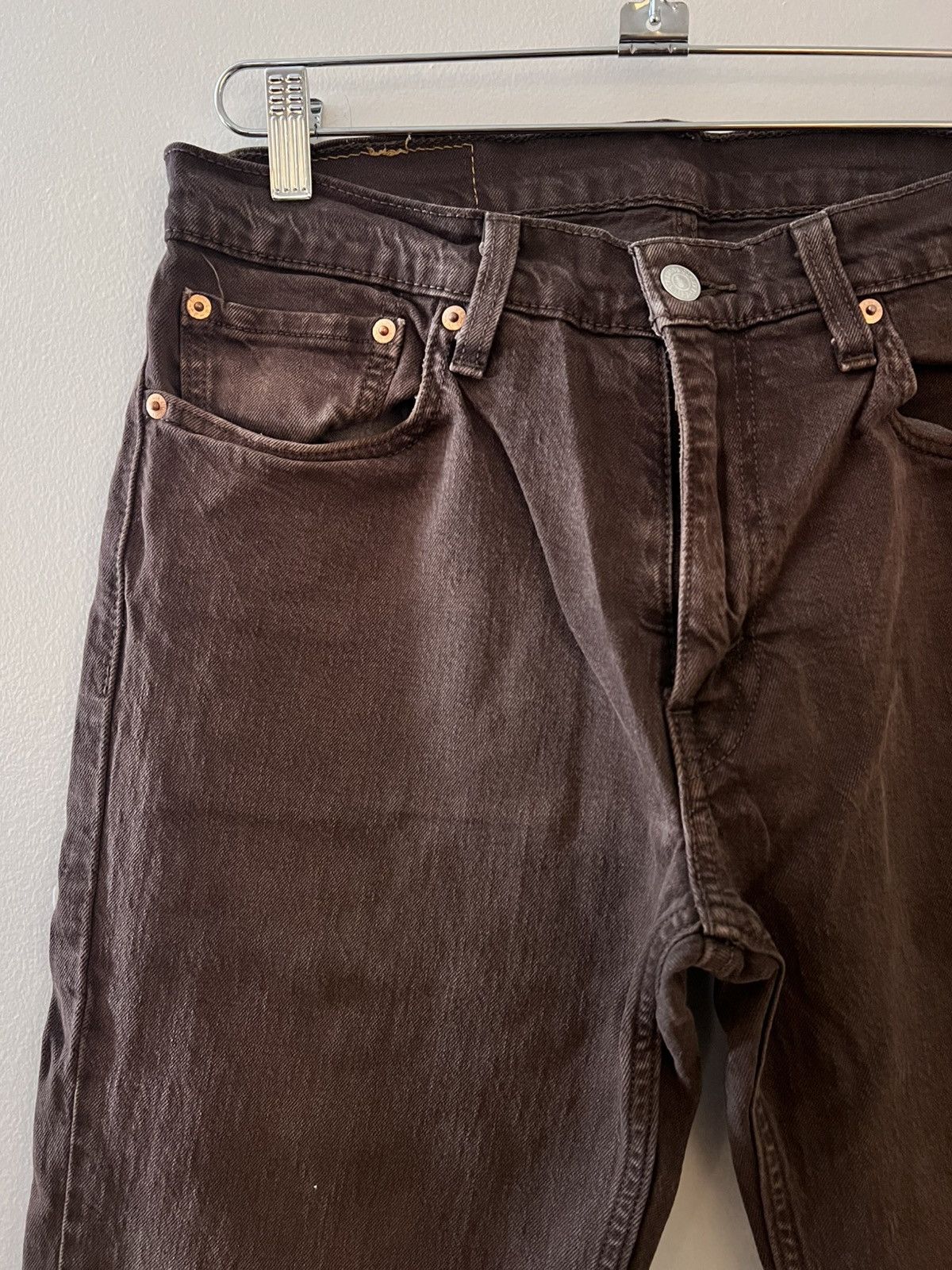 Levi's Levi’s 511 Washed Brown Cocoa Size US 32 / EU 48 - 1 Thumbnail