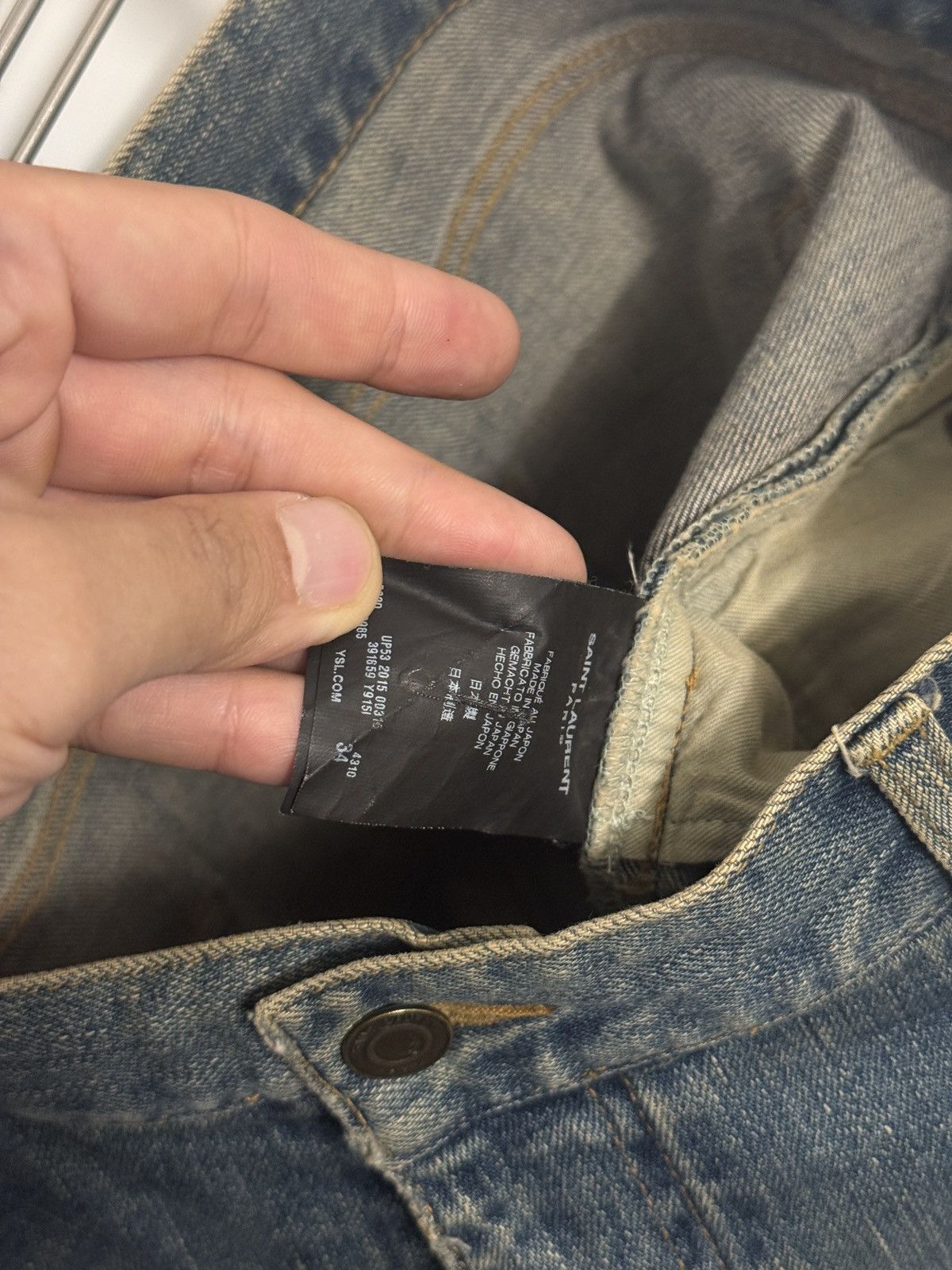 Yves Saint Laurent Saint Laurent D02 Big Crash Size US 34 / EU 50 - 5 Thumbnail