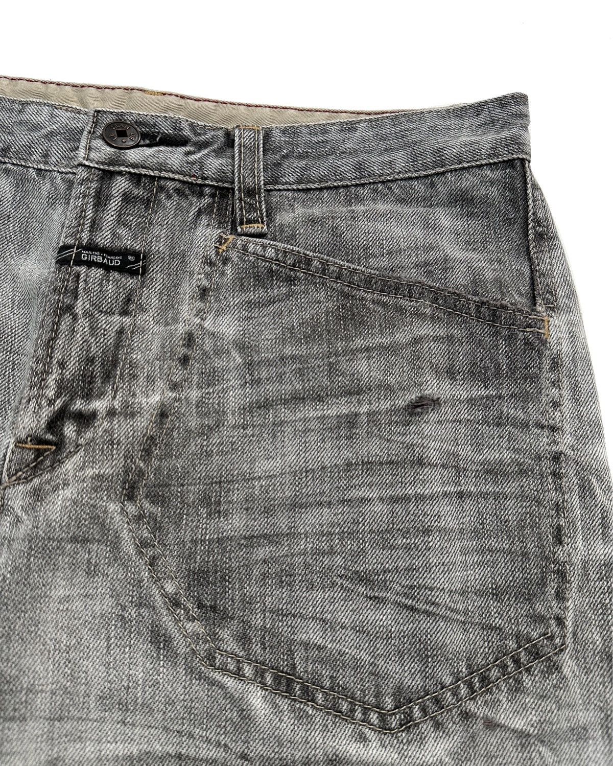 Marithe + Francois Girbaud × Vintage Marithe Francois Girbaud Biker Denim Jeans Size US 31 - 4 Thumbnail