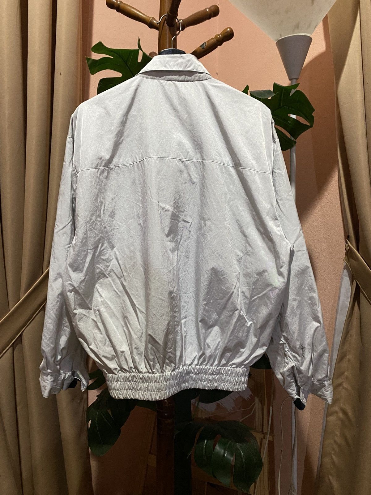 Vintage La Miglia Vintage Motorcycle Windbreaker White Italia Racing Size US L / EU 52-54 / 3 - 9 Thumbnail