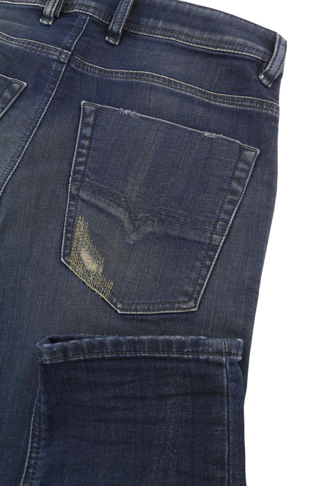 Diesel KROOLEY-X-T 0870Z W28 Blue Faded Slim Jogg Jeans 89059 Size US 28 / EU 44 - 6 Thumbnail