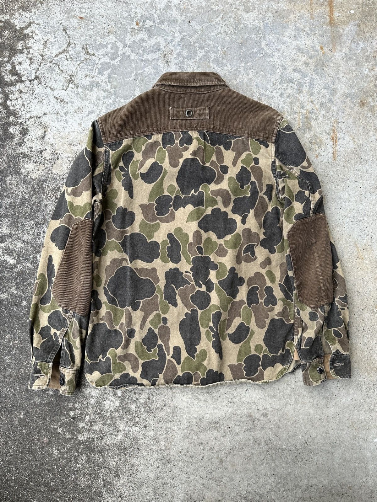 Junya Watanabe Junya MAN Duck Frog Camo hunting canvas corduroy elbow patch Size US M / EU 48-50 / 2 - 2 Thumbnail
