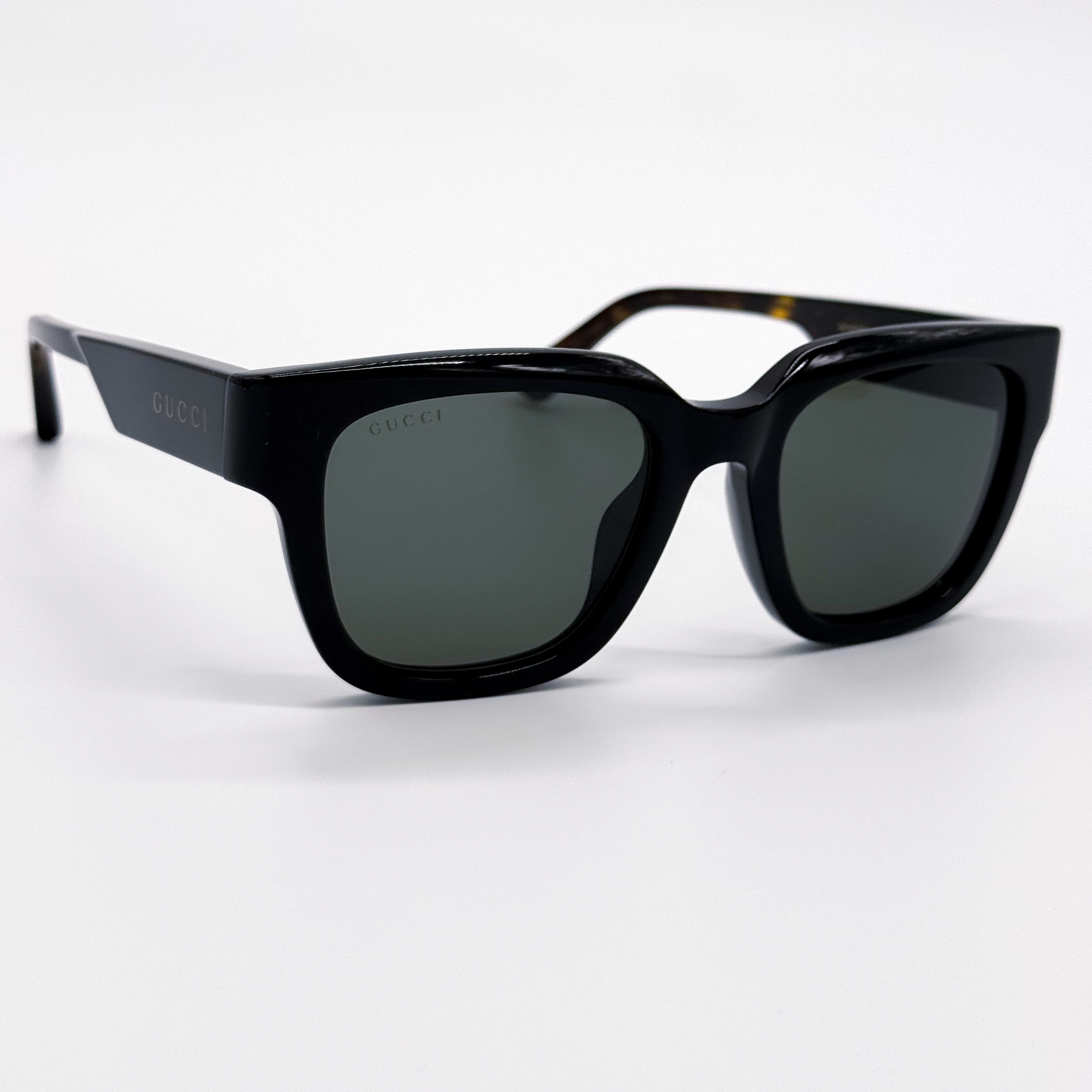 Gucci NEW GUCCI GG1670SK 001 UNISEX BLACK HAVANA GREY SUNGLASSES Size ONE SIZE - 6 Thumbnail
